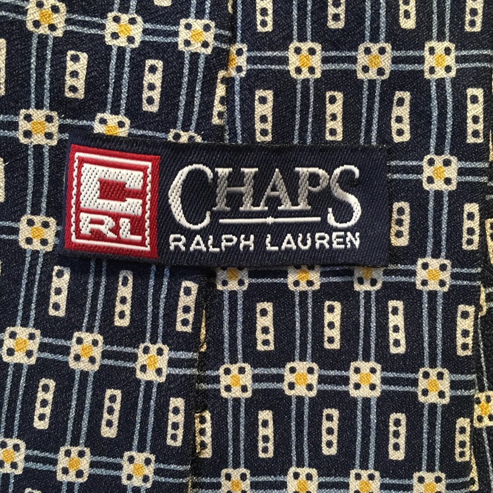 CHAPS Ralph Lauren Silk Necktie - Picture 3 of 5